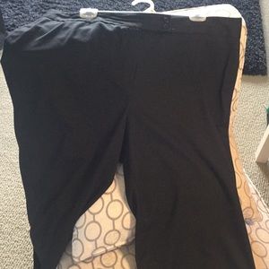 Womens Capri Dress Pants with cuff